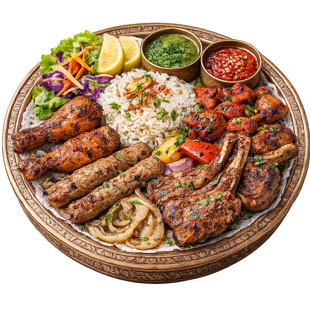 Nepali grilled food
